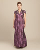 Metallic Party Jacquard Gown - thumbnail
