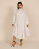 Polka Dot High Neck Dress - thumbnail