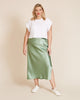 Side Slit Slip Skirt - thumbnail