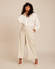 Linen Crop Pant - thumbnail