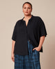 Band Collared Blouse - thumbnail