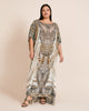 Round Neck Kaftan - thumbnail