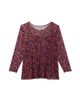 Roxy Knit Mesh Detail Top - thumbnail