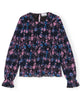 Drew Pleated Smock Blouse - thumbnail