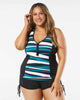 Erinna Zipper Front Tankini - thumbnail