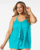 Kerry Mesh Tankini Swim Top - thumbnail
