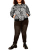 Zoe Zip Bomber Jacket - thumbnail