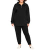 Vanessa Half Zip Sweatshirt - thumbnail