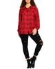 Aria Check Shirt - thumbnail