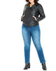 Sheri Faux Leather Zip Jacket - thumbnail