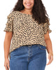 Wanda Tiered Sleeve Blouse - thumbnail