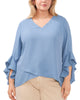 Natalie Flutter Sleeve Tunic - thumbnail