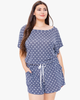 Melina Short-Sleeved Romper - thumbnail