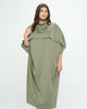 Potter Cape Kaftan Midi Dress - thumbnail