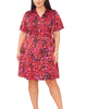 Lyla Collared Wrap Dress - thumbnail