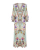 Button Dress with Shaped Waistband - thumbnail