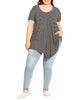 Breanna Drape Tunic - thumbnail