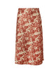 Crinkled Satin Maxi Skirt - thumbnail