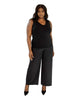 Core V Neck Fitted Shell Top - thumbnail