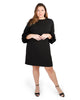 Ruffle Sleeve Sheath Dress - thumbnail