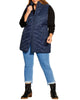 Lane Quilted Longline Vest - thumbnail