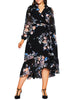 Violet Floral Maxi - thumbnail