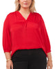 Everley V-Neck Blouse - thumbnail