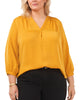 Everley V-Neck Blouse - thumbnail