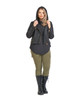 Gianna Faux Leather Moto Jacket - thumbnail