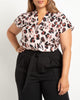 Nola Notch Collar Blouse - thumbnail