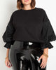 Juniper Flounce Sleeve Sweatshirt - thumbnail