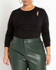 Brinley Layered Cutout Bodysuit - thumbnail
