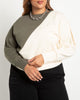 Scarlett Colorblock Sweatshirt - thumbnail