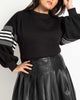 Lea Dramatic Puff Sleeve Sweatshirt - thumbnail