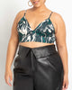 Kathleen Satin Bralette - thumbnail