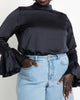 Lorena Satin Blouse - thumbnail