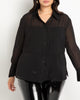 Dahlia Sheer Button Down - thumbnail