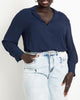 Violetta Satin Detail Blouse - thumbnail