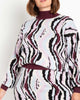 Intarsia Checkerboard Sweater - thumbnail