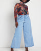 Celia Wide Leg Jean with Slit - thumbnail