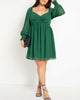 Eva Twisted Bodice Mini Dress - thumbnail