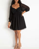 Eva Twisted Bodice Mini Dress - thumbnail