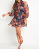 Holly Lace Ruffled Mini Dress - thumbnail