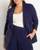 Fern Long Line One Button Blazer - thumbnail
