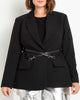 Zelda Cinched Waist Blazer - thumbnail