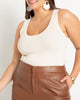 Chantal Sweater Scoop Neck Tank - thumbnail