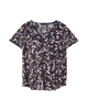 Monica Piped Neck Blouse - thumbnail