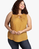 Penny Sleeveless Printed Pintucked Top - thumbnail