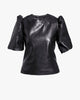 MARA RECYCLED LEATHER TEE - thumbnail