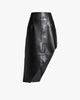 FALLON RECYCLED LEATHER SKIRT - thumbnail
